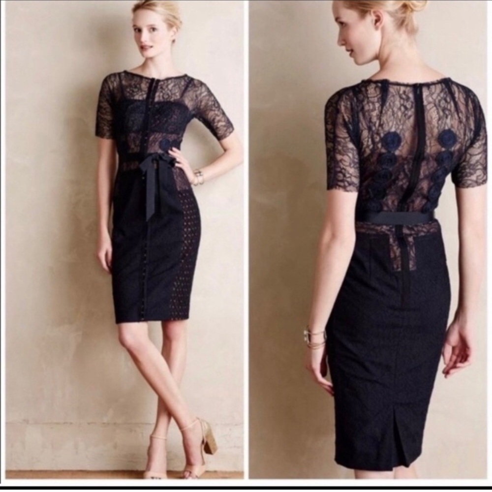 Byron Lars Carissma Sheath Lace Dress